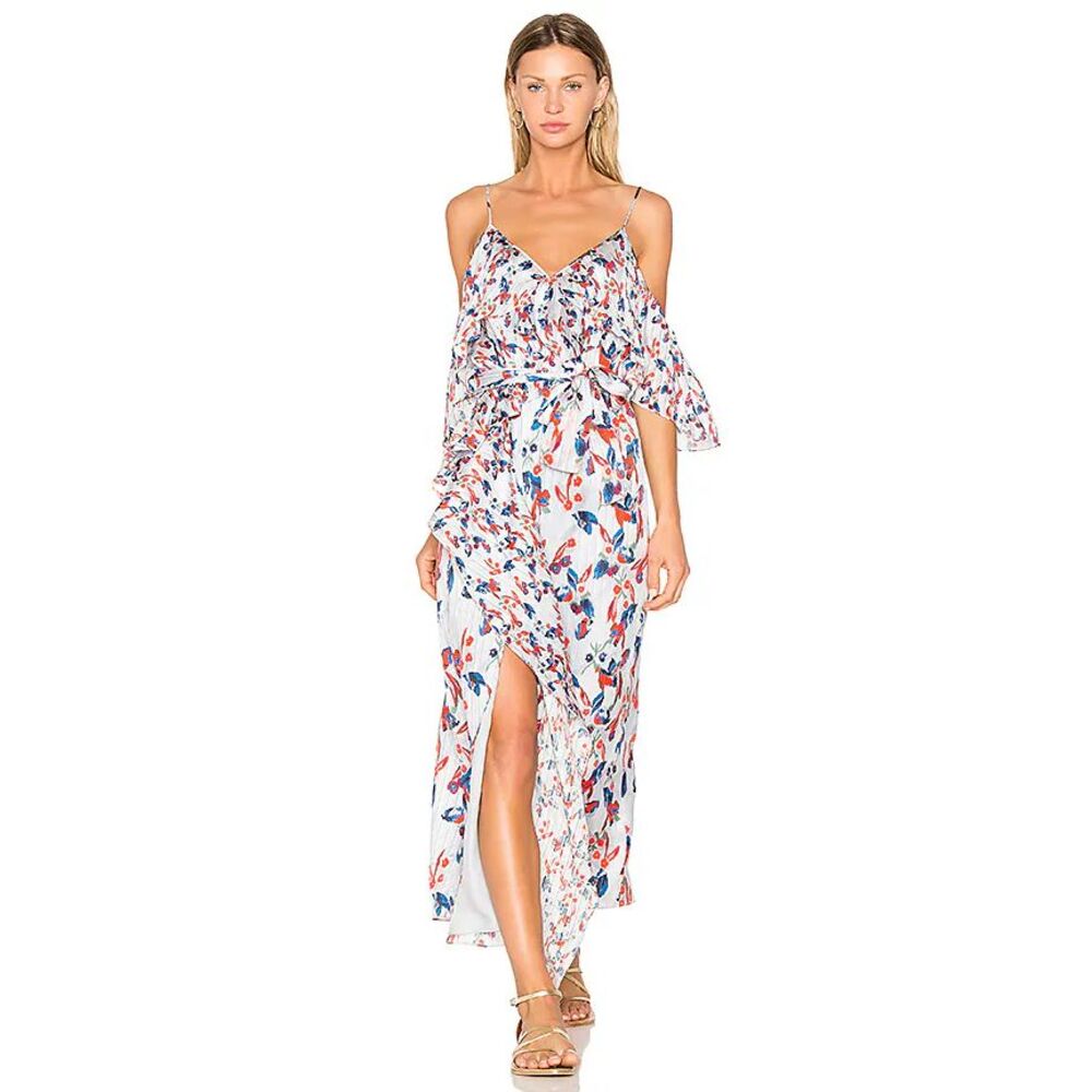 Tanya Taylor Lorena Dress in Lavender